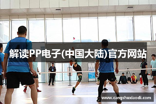 解读PP电子(中国大陆)官方网站